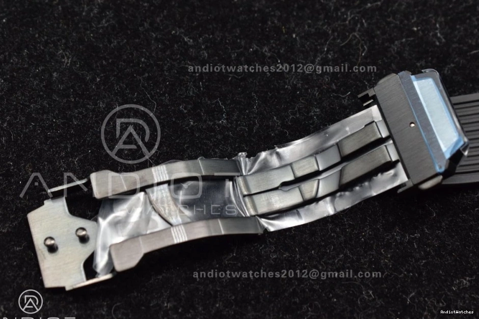 Strap Hublot Unico Dial ZF Black Bang on 1:1 A Best Rubber RG 904 GoodFit Big Skeleton Edition 0102